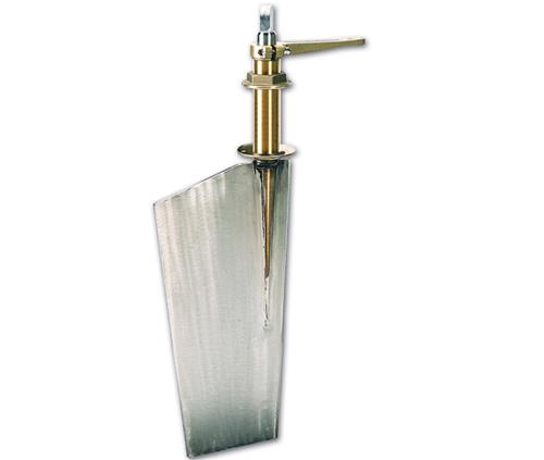 Rudder  0 - 12M stainless steel